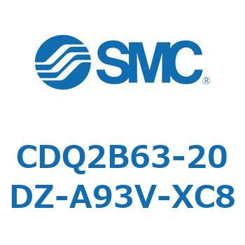 薄形シリンダ CDQ2B63-20 SMC