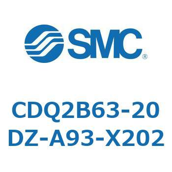 薄形シリンダ CDQ2B63-20 SMC