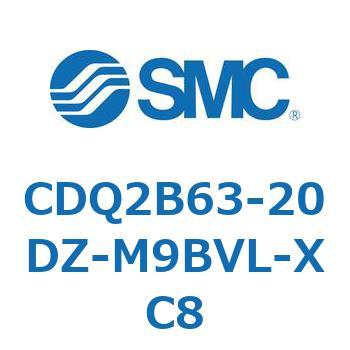 薄形シリンダ CDQ2B63-20 SMC
