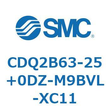 薄形シリンダ CDQ2B63-25 SMC