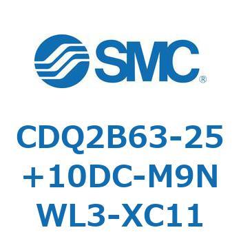 CDQ2B63-25+10DC-M9NWL3-XC11 `V_ CDQ2B63-25 SMC 52438924