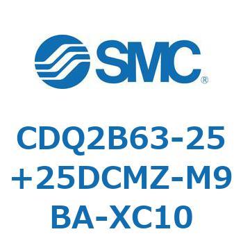 薄形シリンダ CDQ2B63-25 SMC