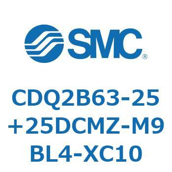 薄形シリンダ CDQ2B63-25 SMC