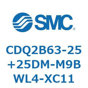 CDQ2B63-25+25DM-M9BWL4-XC11 `V_ CDQ2B63-25 SMC 52439204