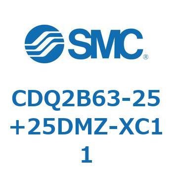 薄形シリンダ CDQ2B63-25 SMC