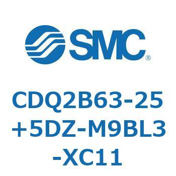 薄形シリンダ CDQ2B63-25 SMC