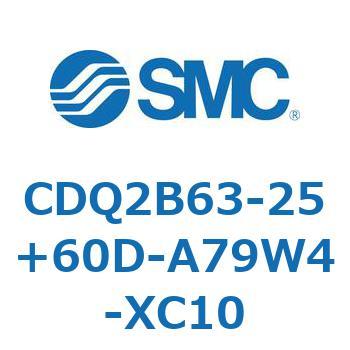 CDQ2B63-25+60D-A79W4-XC10 `V_ CDQ2B63-25 SMC 52439423