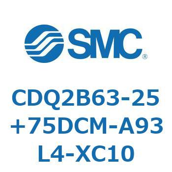 CDQ2B63-25+75DCM-A93L4-XC10 `V_ CDQ2B63-25 SMC 52439432