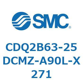 薄形シリンダ CDQ2B63-25 SMC