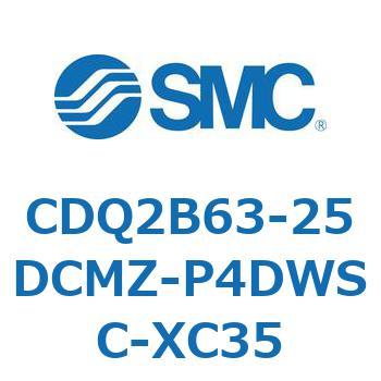 薄形シリンダ CDQ2B63-25 SMC
