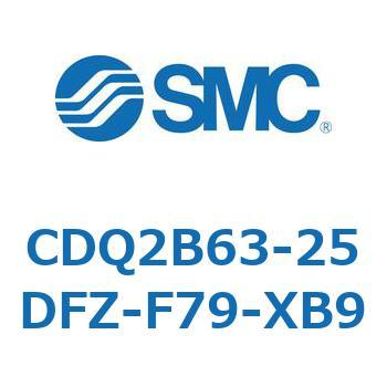 薄形シリンダ CDQ2B63-25 SMC