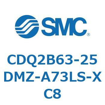 薄形シリンダ CDQ2B63-25 SMC