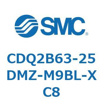 薄形シリンダ CDQ2B63-25 SMC