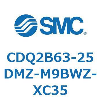 薄形シリンダ CDQ2B63-25 SMC