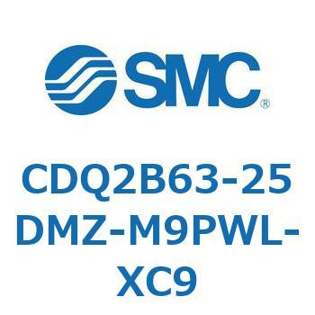 薄形シリンダ CDQ2B63-25 SMC