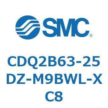 薄形シリンダ CDQ2B63-25 SMC