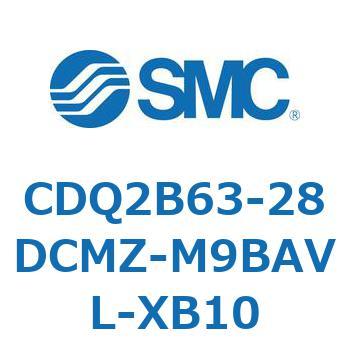 薄形シリンダ CDQ2B63-28 - SMC