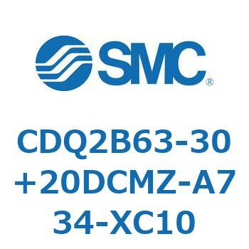 薄形シリンダ CDQ2B63-30 SMC