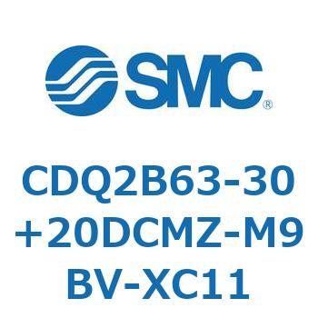 薄形シリンダ CDQ2B63-30 SMC