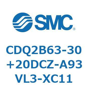 薄形シリンダ CDQ2B63-30 SMC