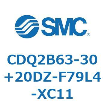 薄形シリンダ CDQ2B63-30 SMC