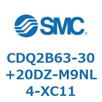 薄形シリンダ CDQ2B63-30 SMC