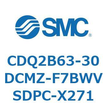 薄形シリンダ CDQ2B63-30 SMC