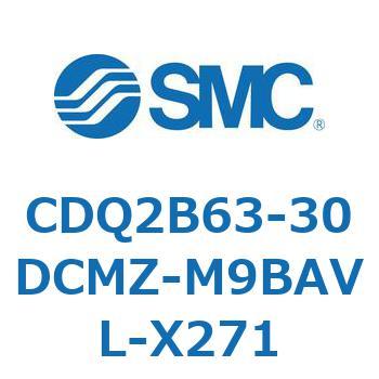 薄形シリンダ CDQ2B63-30 SMC