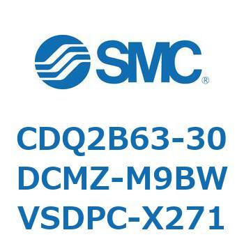 薄形シリンダ CDQ2B63-30 SMC