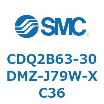 薄形シリンダ CDQ2B63-30 SMC
