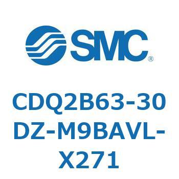薄形シリンダ CDQ2B63-30 SMC
