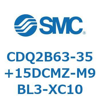 薄形シリンダ CDQ2B63-35 SMC