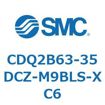 薄形シリンダ CDQ2B63-35 SMC