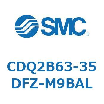 薄形シリンダ CDQ2B63-35 SMC