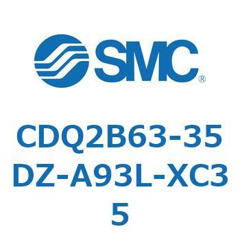 薄形シリンダ CDQ2B63-35 SMC