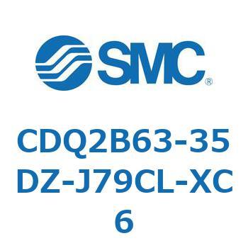 薄形シリンダ CDQ2B63-35 SMC