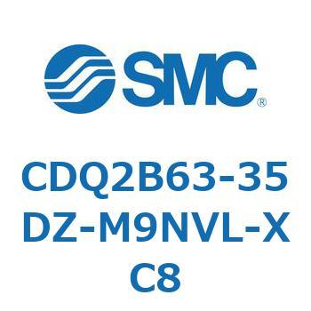 薄形シリンダ CDQ2B63-35 SMC