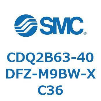 薄形シリンダ CDQ2B63-40 SMC