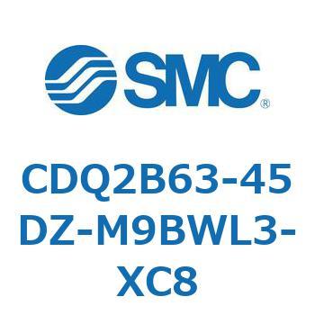 薄形シリンダ CDQ2B63-45 SMC