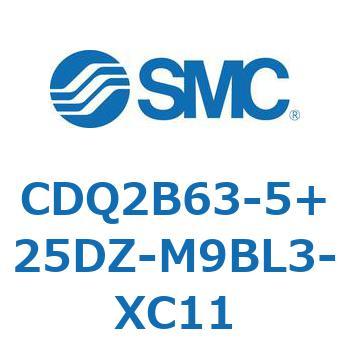 薄形シリンダ CDQ2B63-5 SMC
