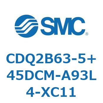 CDQ2B63-5+45DCM-A93L4-XC11 ���`�V�����_ CDQ2B63-5 SMC 52449442