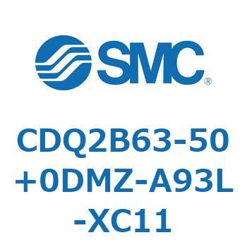 薄形シリンダ CDQ2B63-50 - SMC