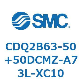 CDQ2B63-50+50DCMZ-A73L-XC10 `V_ CDQ2B63-50 SMC 52450011