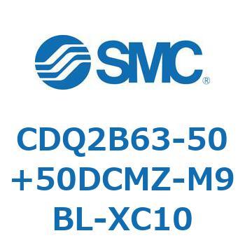 CDQ2B63-50+50DCMZ-M9BL-XC10 `V_ CDQ2B63-50 SMC 52450036