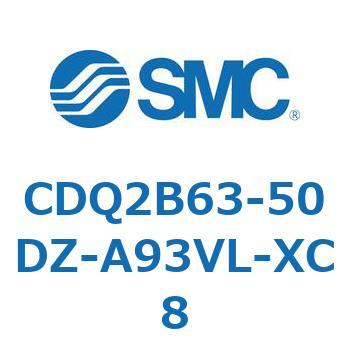 薄形シリンダ CDQ2B63-50 SMC