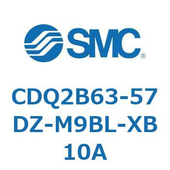 薄形シリンダ CDQ2B63-57 SMC