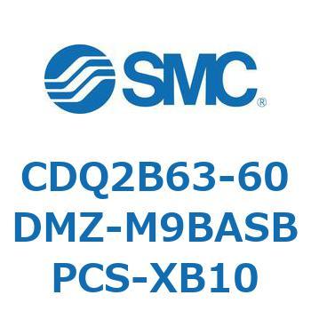 薄形シリンダ CDQ2B63-60 SMC