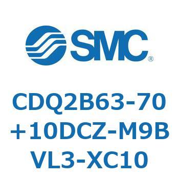 薄形シリンダ CDQ2B63-70 SMC