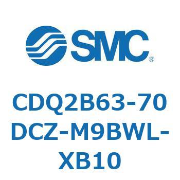 薄形シリンダ CDQ2B63-70 SMC