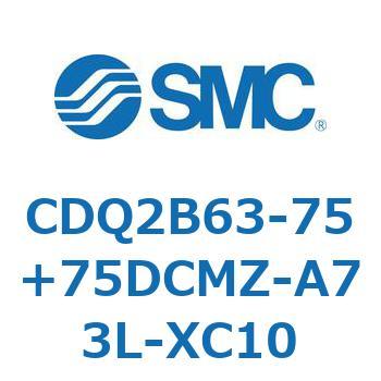 CDQ2B63-75+75DCMZ-A73L-XC10 ���`�V�����_ CDQ2B63-75 SMC 52455356